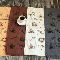Полотенце кухонное Микрофибра 35х70 кофе