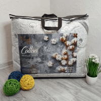 Ковдра полуторна холлофайбер, Cotton 150х200